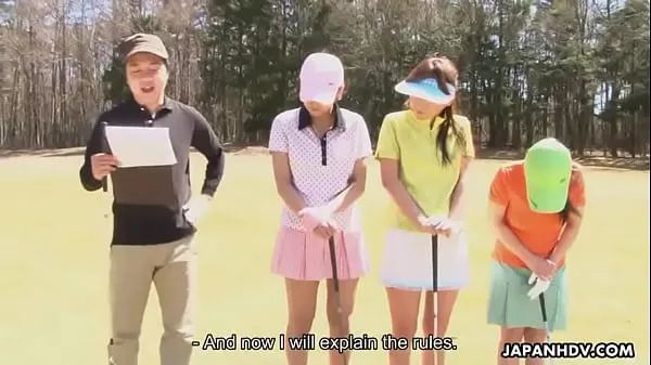 Grandes japanhdv Golf Fan Erika Hiramatsu Nao Yuzumiya Nana Kunimi scene3 trailer buenas películas