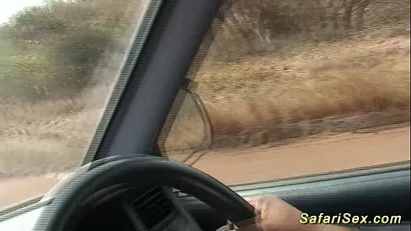 Filem besar backseat jeep fuck at my safari sex tour halus
