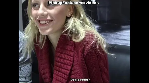 Stora Public fuck with a gorgeous blonde fina filmer