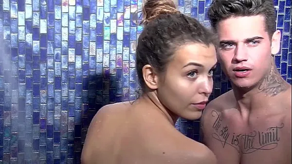 Big Adam & Melani shower sex part 1 Eden Hotel fine Movies