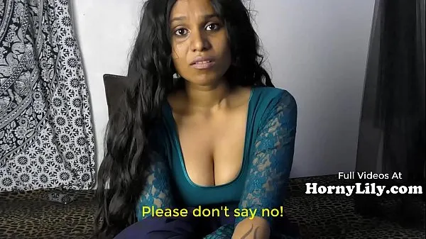 Große Die gelangweilte indische Hausfrau bittet mit englischen Untertiteln um einen Dreier auf Hindischöne Filme