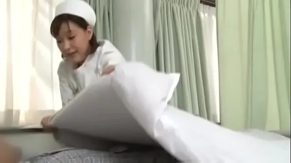 Store Sexy japanese nurse giving patient a handjob fine film