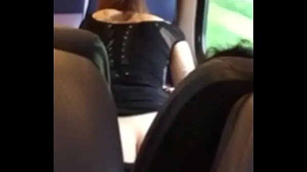Filem besar Couple having sex in Dutch train halus