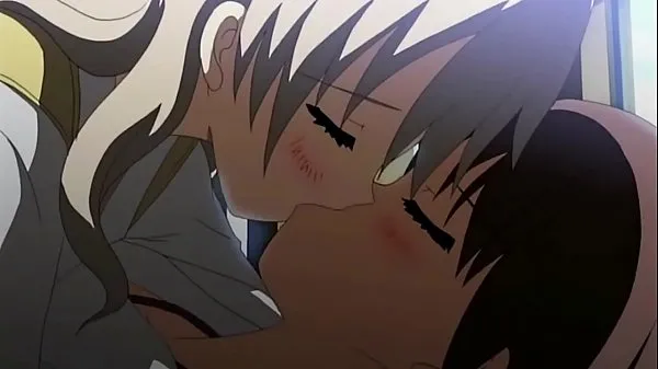 ภาพยนตร์ดีๆ Yuri anime kiss compilation เรื่องใหญ่