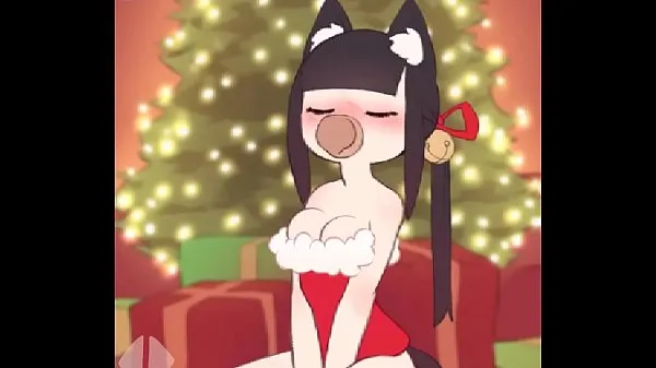 أفلام رائعة Catgirl Christmas (Flash رائعة