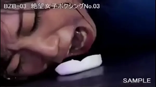 Store Yuni PUNISHES wimpy female in boxing massacre - BZB03 Japan Sample fine film