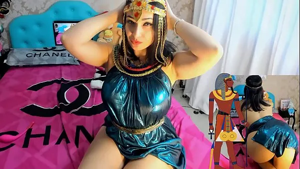 Filem besar Cosplay Girl Cleopatra Hot Cumming Hot With Lush Naughty Having Orgasm halus