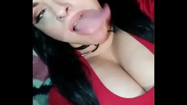 Big Long Tongue and Throat Show fine Movies