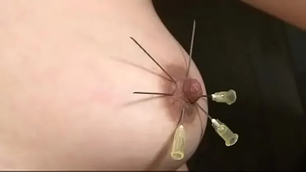 Big japan BDSM piercing nipple and electric shock fine Movies