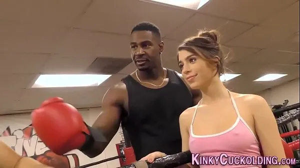 Big Domina cuckolds in boxing gym for cum fine Movies