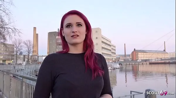 Suuret GERMAN SCOUT - Redhead Teen Melina talk to Fuck at Street Casting hienot elokuvat