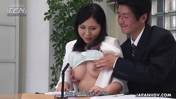 Big Japanese lady, Miyuki Ojima got fingered, uncensored fine Movies