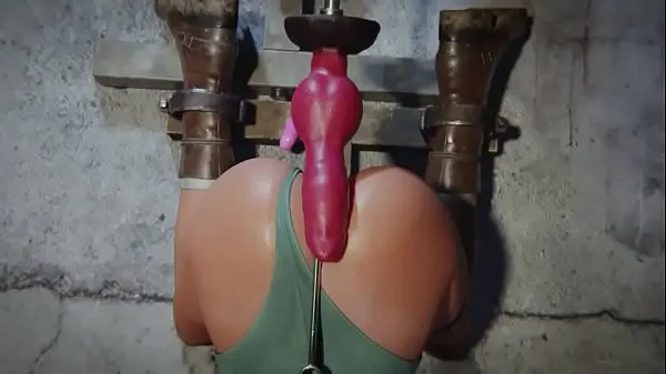 Big Lara Croft Fucked By Sex Machine [wildeerstudio fine Movies