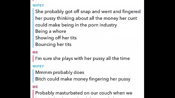 Świetne My Wife Teasing Me With Her Pussy Sexting świetne filmy