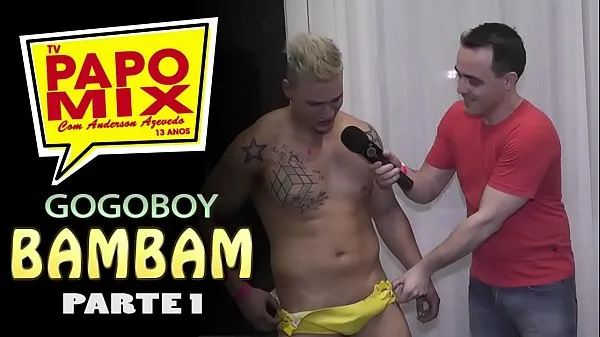 Big PapoMix Moment - The hot babe Bambam with the yellow swimsuit popping during interview - Part 1 - WhatsApp PapoMix (11) 94779-1519 fine Movies