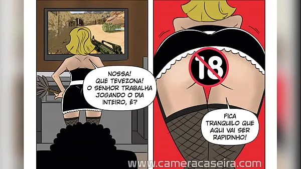 Grote Comic Book Porn (Porn Comic) - A Cleaner's Beak - Sluts in the Favela - Home Camera fijne films