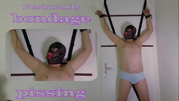 Nagy Bondage peeing. (WhatsApp: 31 620217671) Dutch man tied up and to pee his underwear. From Netherland. Email: xaquarius19 .com remek filmek