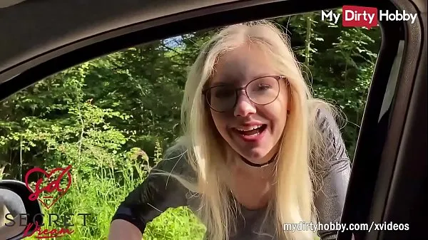 بڑی MyDirtyHobby - German amateur blonde convinced her bf to fuck her tight pussy and cum all over her ass عمدہ فلمیں