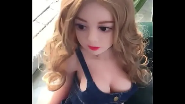 Big 125cm cute sex doll (Quanna) for easy fucking fine Movies