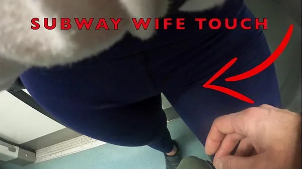 Big My Wife Let Older Unknown Man to Touch her Pussy Lips Over her Spandex Leggings in Subway fine Movies
