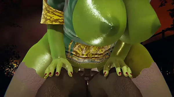 Stora Shrek - Princess Fiona creampied by Orc - 3D Porn fina filmer
