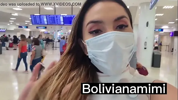 Nagy No pantys at the airport .... watch it on bolivianamimi.tv remek filmek