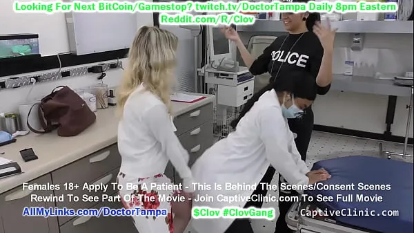 Store CLOV Campus PD Episode 43: Blonde Party Girl Arrested & Strip Searched By Campus Police com Stacy Shepard, Raven Rogue, Doctor Tampa fine filmer