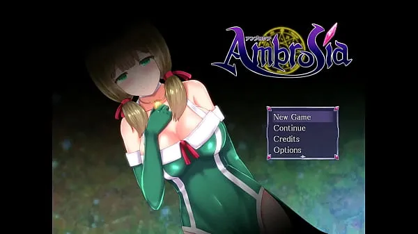 Nagy Ambrosia [RPG Hentai game] Ep.1 Sexy nun fights naked cute flower girl monster remek filmek