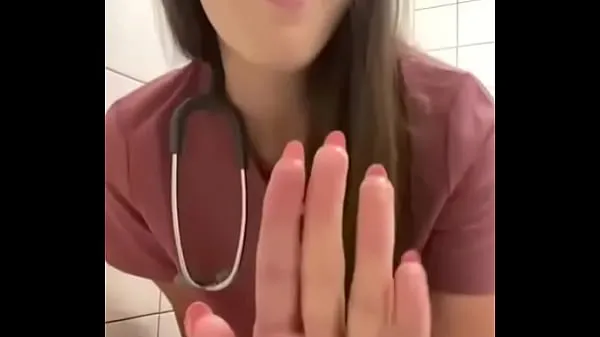 Stora nurse masturbates in hospital bathroom fina filmer