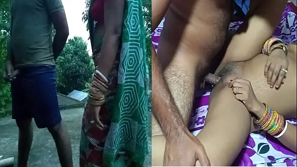 대형 Neighbor Bhabhi Caught shaking cock on the roof of the house then got him fucked 고급 영화