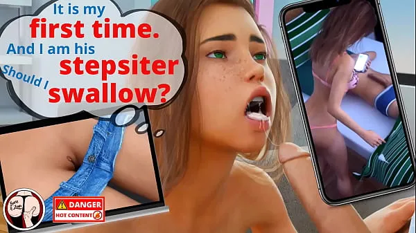 My little redhead stepsister finally tasted my cum from 22cm huge dick. - Hottest sexiest moments - (Milfy City- Sara Phim hay lớn