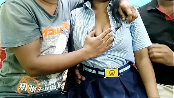 Grote Two boys fuck college girl|Hindi Clear Voice fijne films