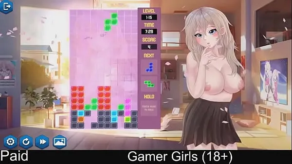 Big Gamer Girls (18 ) part4 (Steam game) tetris fine Movies