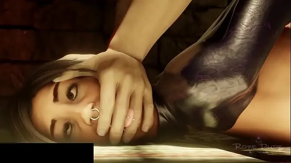 Büyük RopeDude Lara's BDSM güzel Filmler