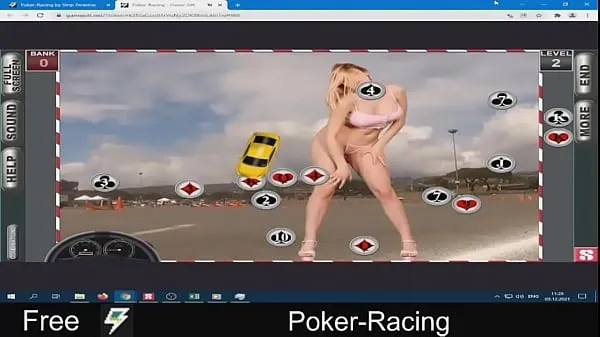 대형 Poker-Racing 고급 영화