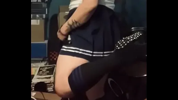 Stora Thick Booty Femboy Ass Uniform Plaid Skirt Solo Girl Ass Shaking Twerking Jiggly wants BBC fina filmer