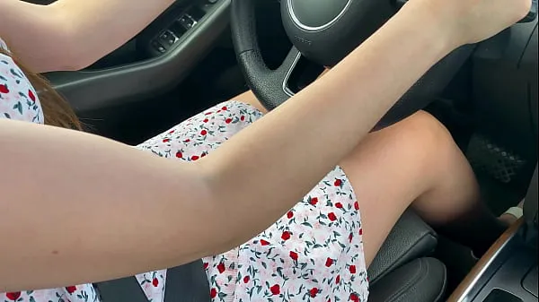 Świetne Stepmother: - Okay, I'll spread your legs. A young and experienced stepmother sucked her stepson in the car and let him cum in her pussy świetne filmy