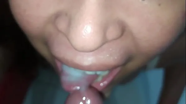 Big I catch a girl masturbating with a dildo when I stay in an airbnb, she gives me a blowjob and I cum in her mouth, she swallows all my semen very slutty. The best experience fine Movies