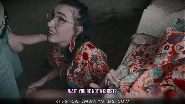 Store Stranger Ghost Called to Public Fuck Kisscat in an Abandoned House fine film