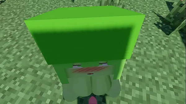 Filem besar Slime Girl ~Sex~ -Minecraft halus