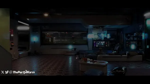 대형 Cyberpunk 2077 - Panam fucks all night (ThePartyWurm 고급 영화