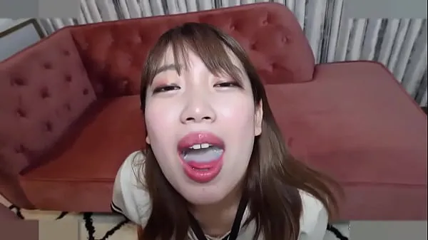 Grandes Big breasted married woman, Japanese beauty. She gives a blowjob and cums in her mouth and drinks the cum. Uncensored buenas películas