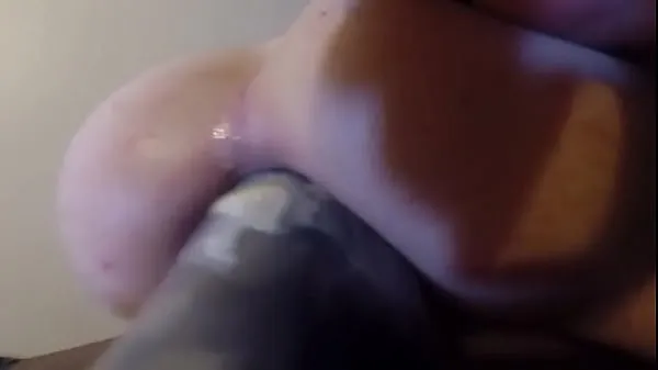 Filem besar girlfriend inserting huge anal dildo halus