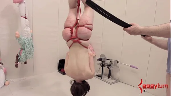 Store Anal masochist hung upside down and a fine film